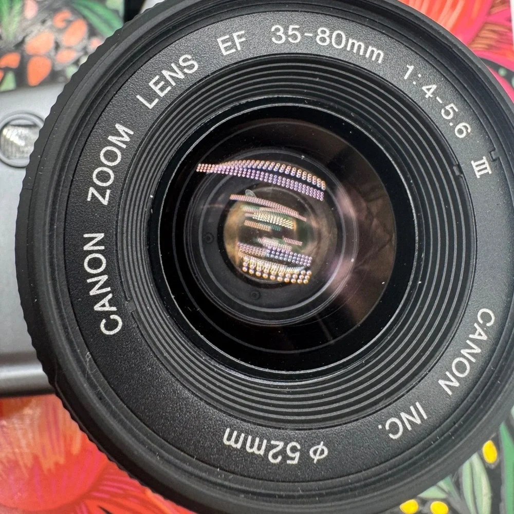 Canon EOS Rebel GII 35mm SLR Film Camera with EF 35-80mm Lens and Tamrac Bag